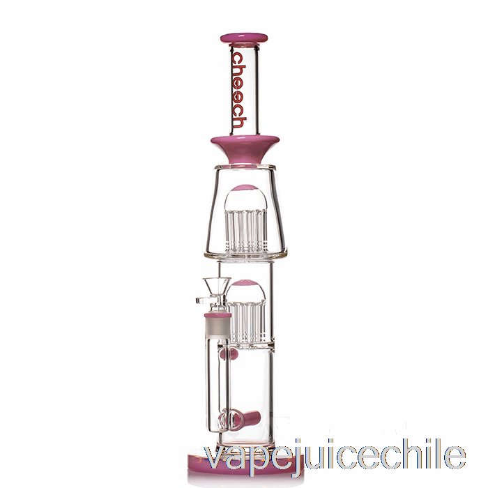 Vape Chile Cheech Glass Dual Tree Bong En Línea Rosa
